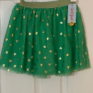 Cat and Jack Tutu St Patrick’s Day